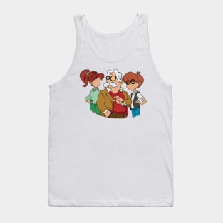 Whit, Connie, and Eugene Adventures in Odyssey Fan Art Tank Top